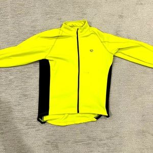 Neon Yellow Pearl Izumi Select thermal cycling fleece Mens M